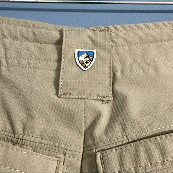 Kuhl Horizn Tan Outdoor Hiking Trail Skinny Pant Womens Sz 10 - Picture 4 of 6